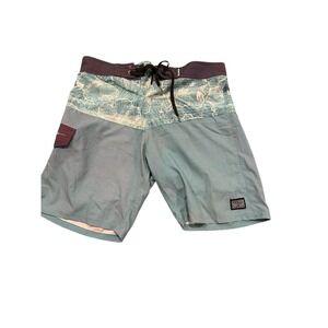 Maui and Sons Board Shorts Mens 34 Hawaiian Surf Swim Beach‎ Sand Volleyball
